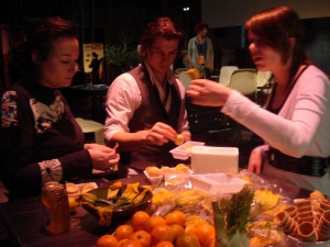 Koken met bloemen